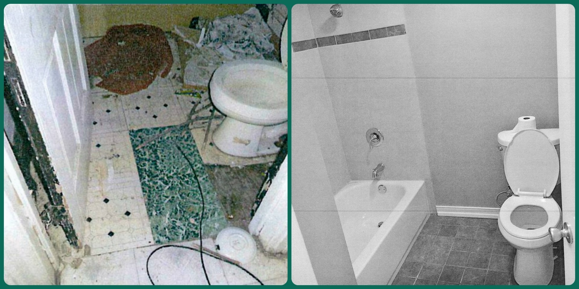 Lee Family's Bathroom: Before & After