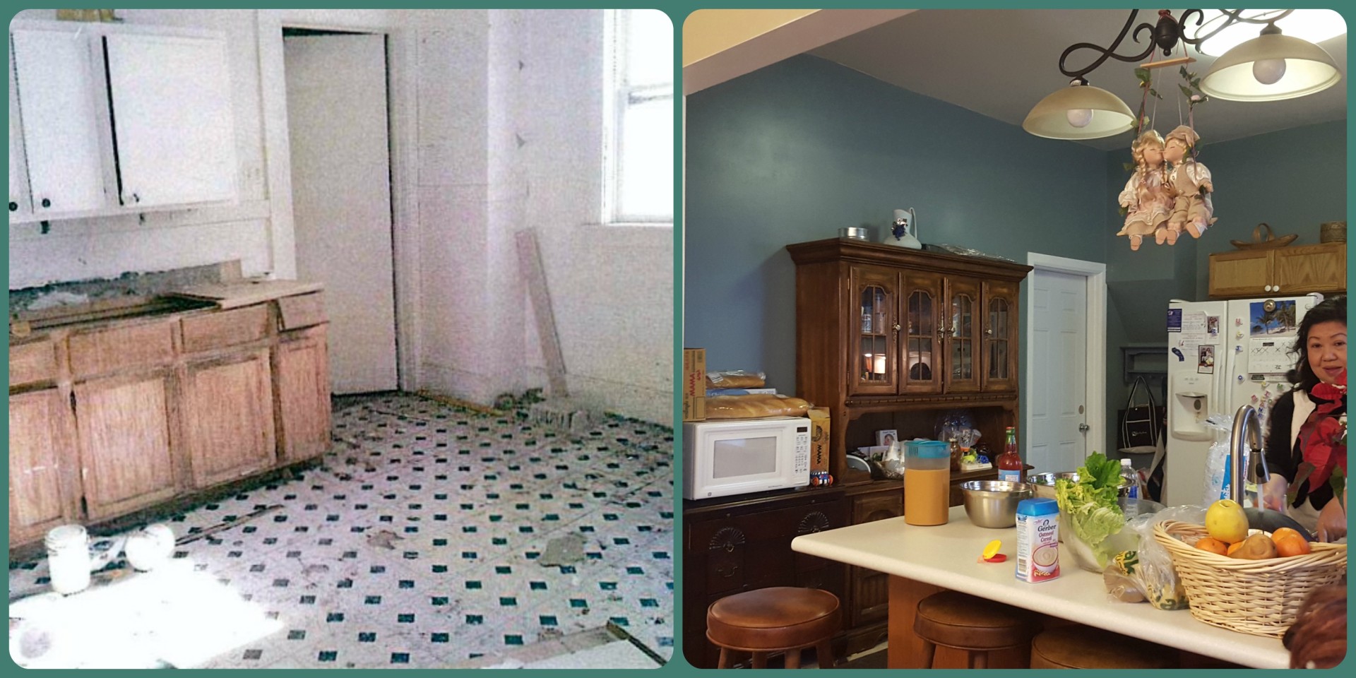 Lee Family's Kitchen: Before & After